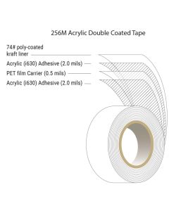 256M Acrylic Double Coated Tape